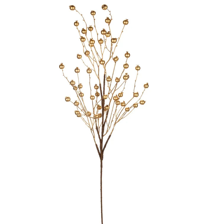 Espiga Berries Doradas 40"