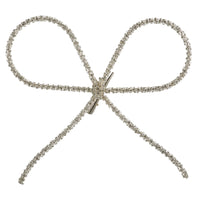 8.5" Ornament Lazo Rhinestone