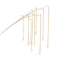 37" Espiga Rhinestone Dorada