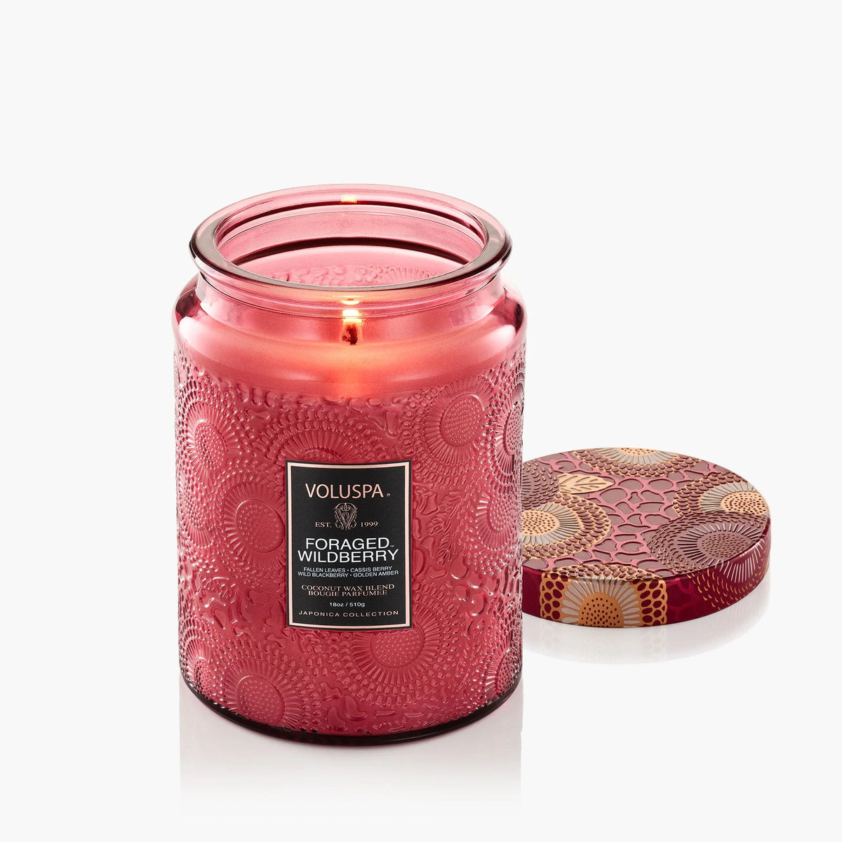 Voluspa Jar candle- Foraged  Wildberry