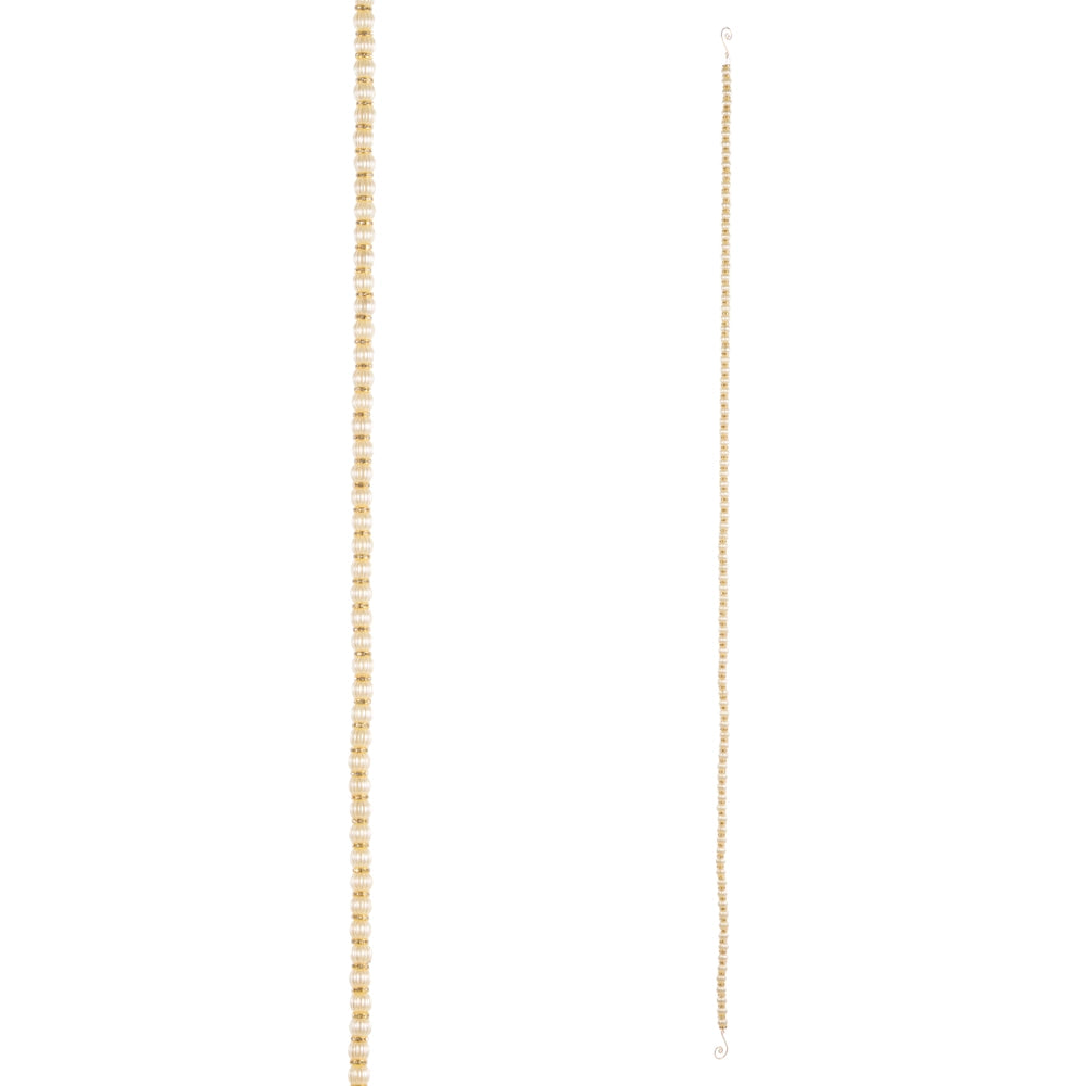 5' Garland de Perlas y Rhinestone