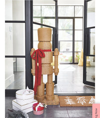 Rattan Nutcracker 4’