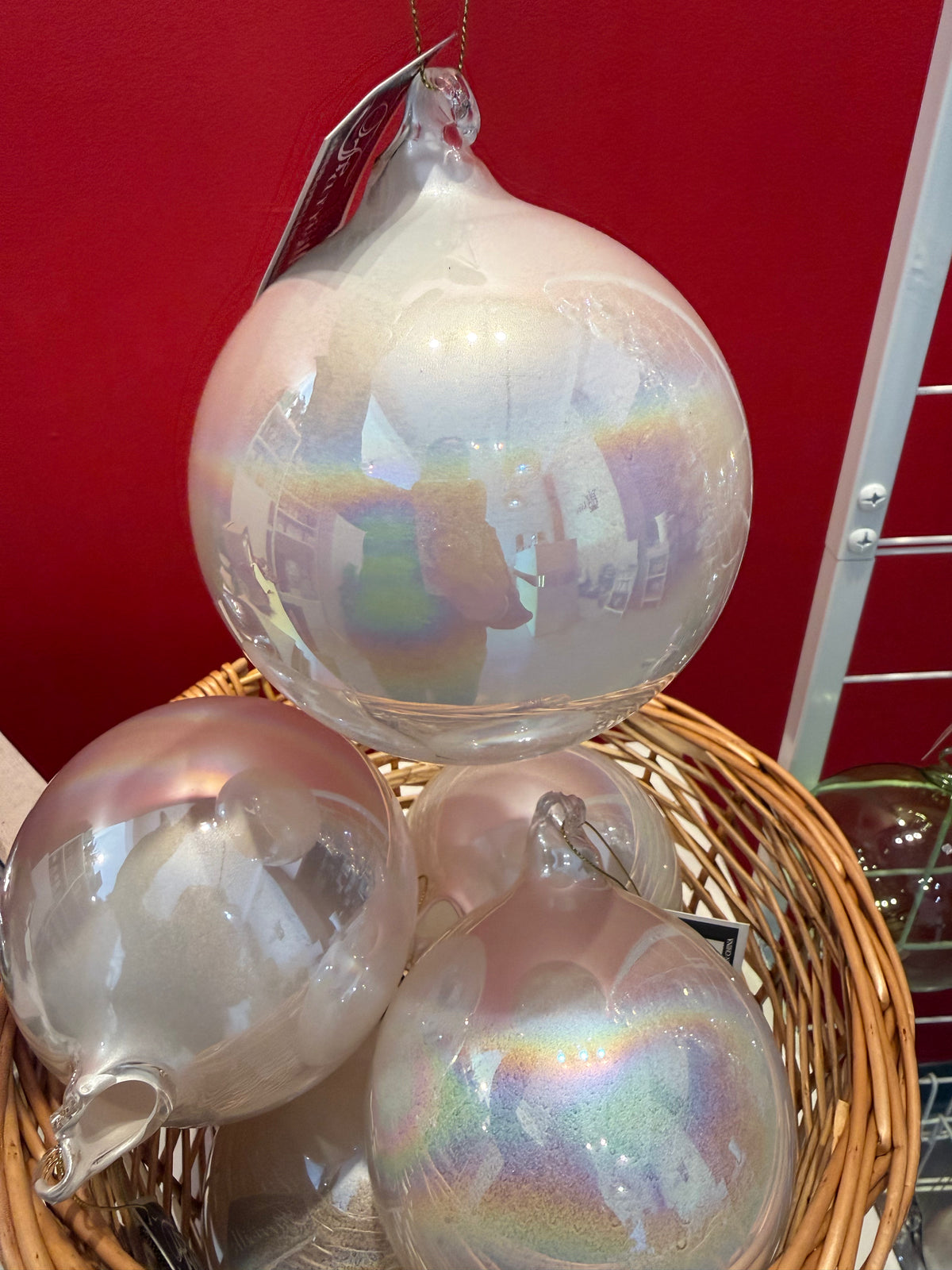Esfera 5" Cristal Perlado