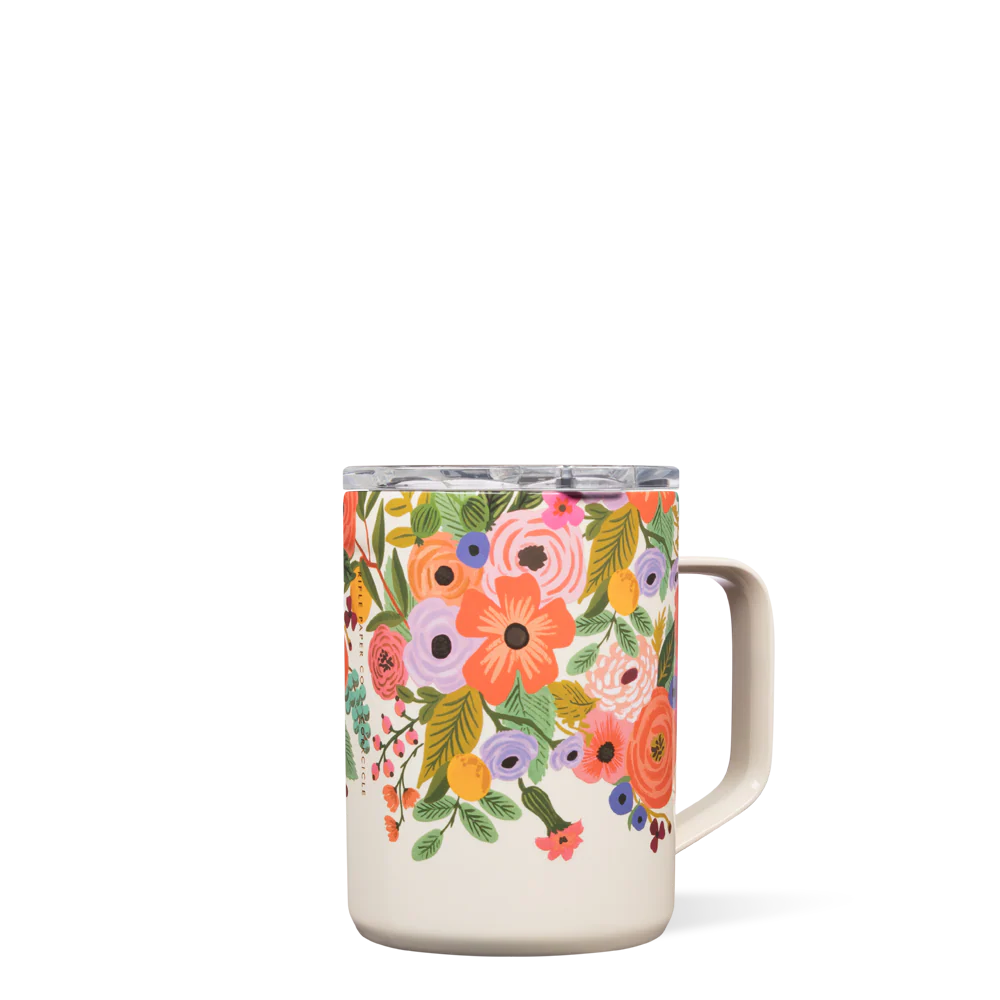 MUG 16OZ Rifle Paper -Garden Party Cream