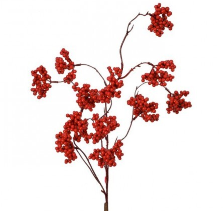 Espiga berries rojas estilo Natural 27"
