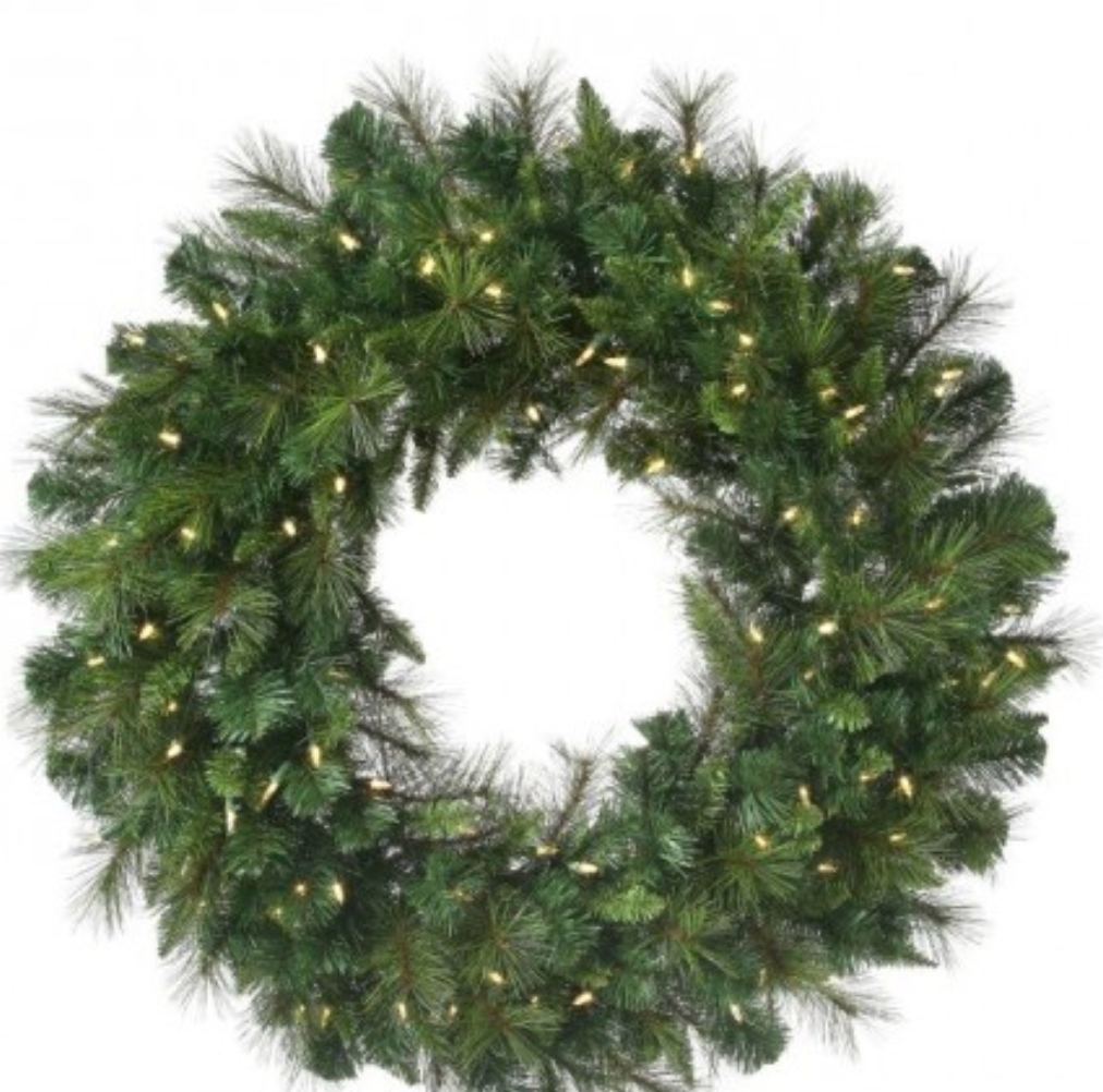 Corona Pino 72" con Luces