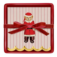 Porta Servilletas Cerámica Cuadrado-Merry Bear