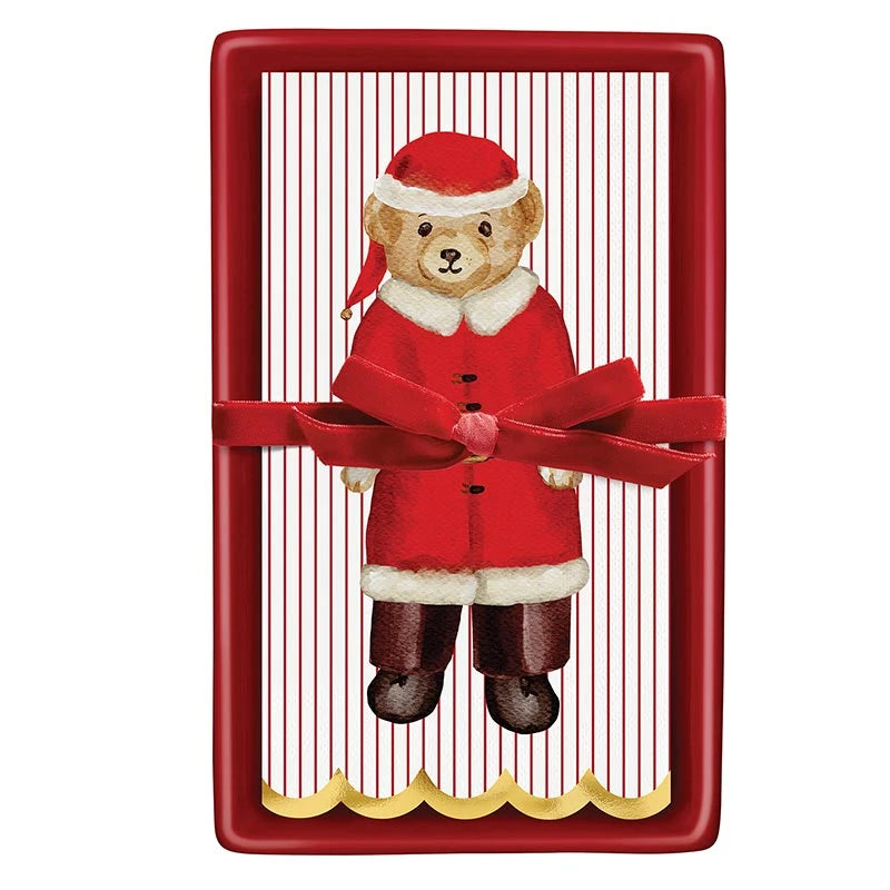 Porta Servilletas Cerámica Rectangular-Merry Bear