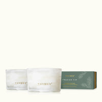 Fraser Fir Candle Duo /set Tidings
