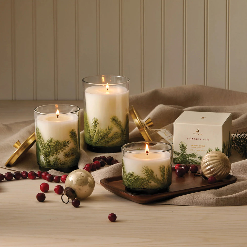 Frasier Fir Large Pine Needle Luminary 16oz