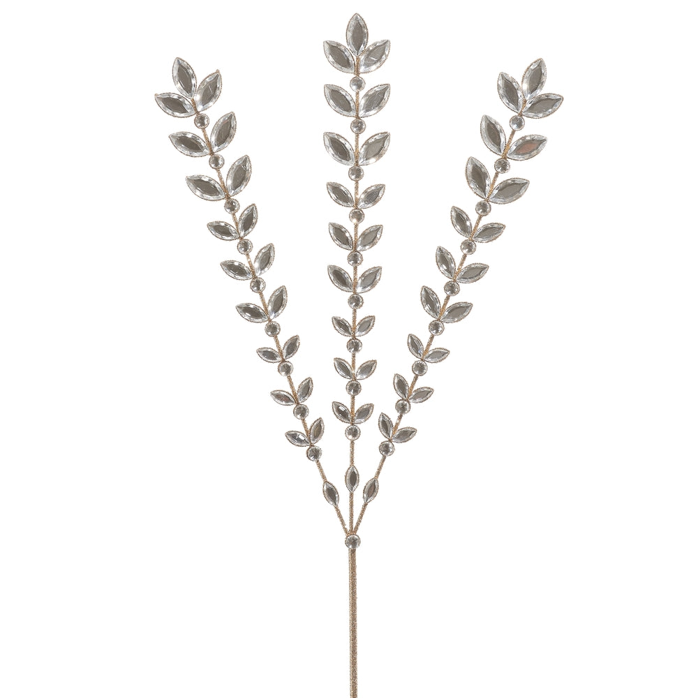 23.5" Espiga Gemas Cristal