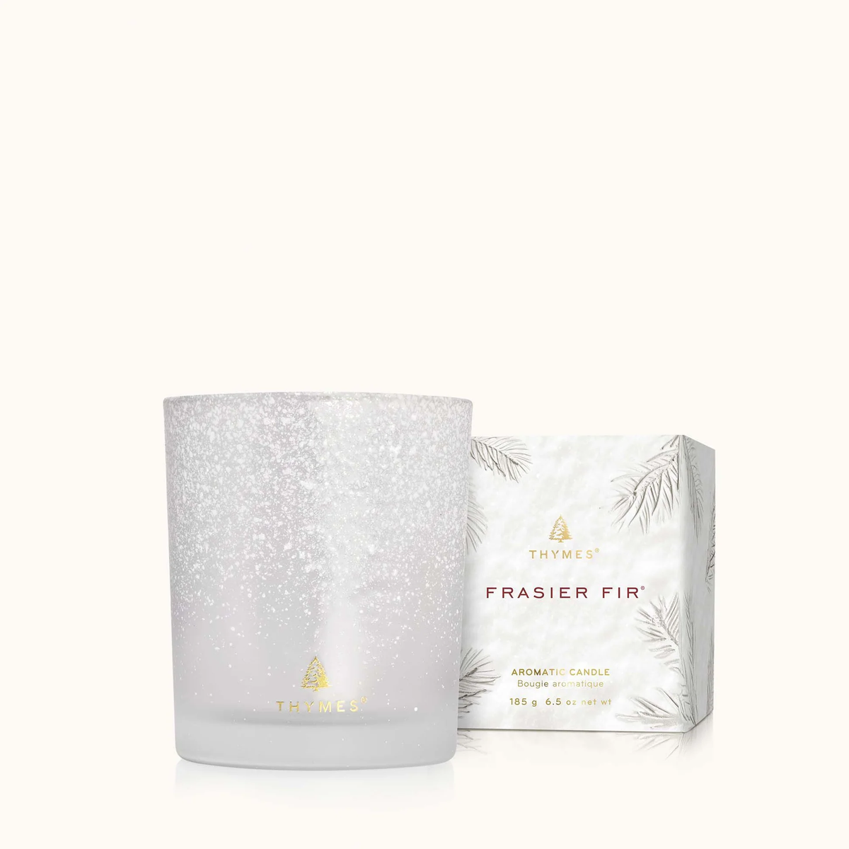 Fraser Fir Flocked Candle 6.5oz