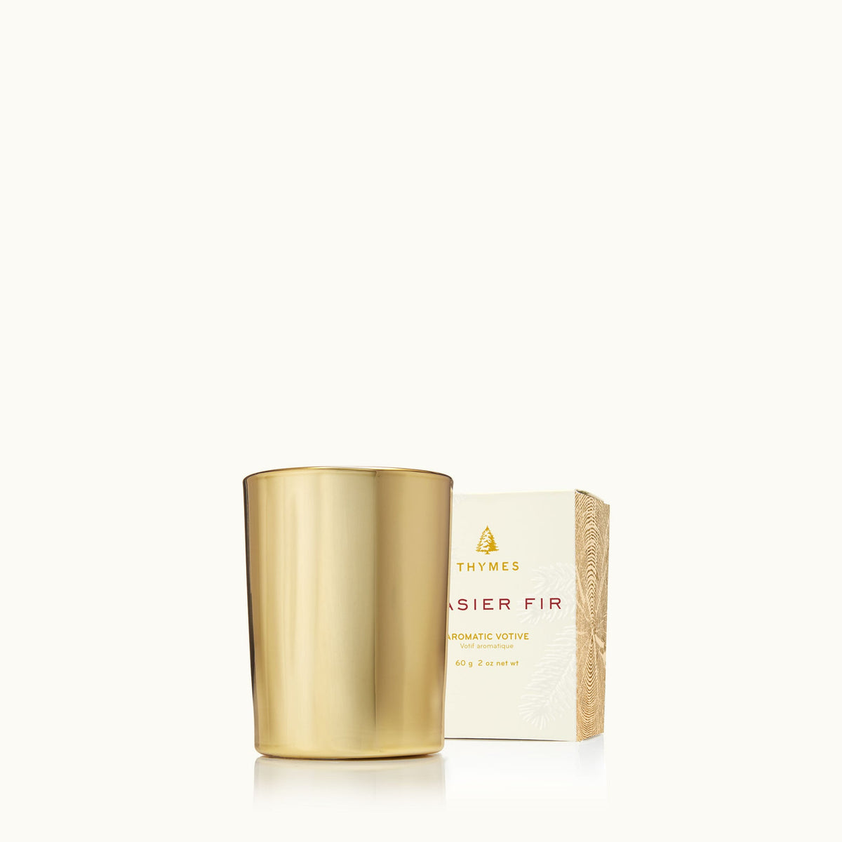 Frasier Fir Candle Gilded Votive
