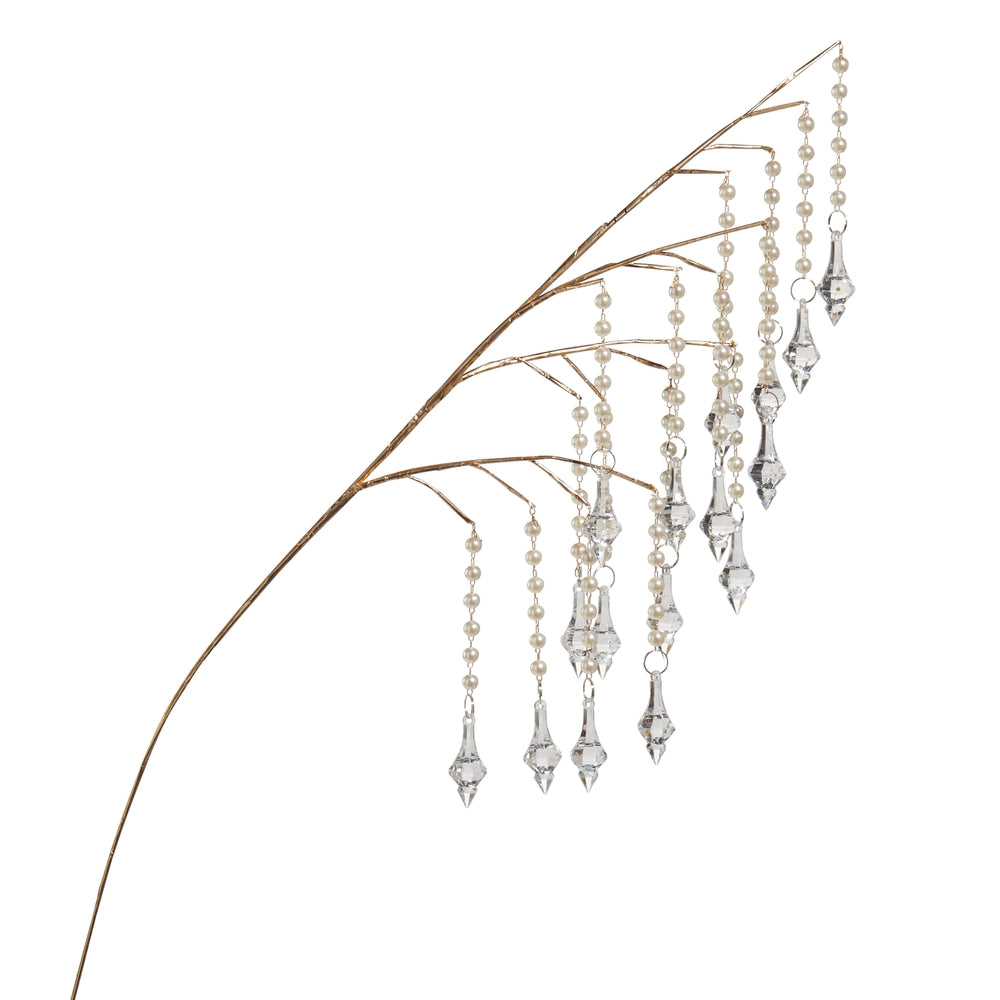 32" Pearl and Crystal Dripping Spray Pre-Venta DISPONIBLE 7-9 NOVIEMBRE