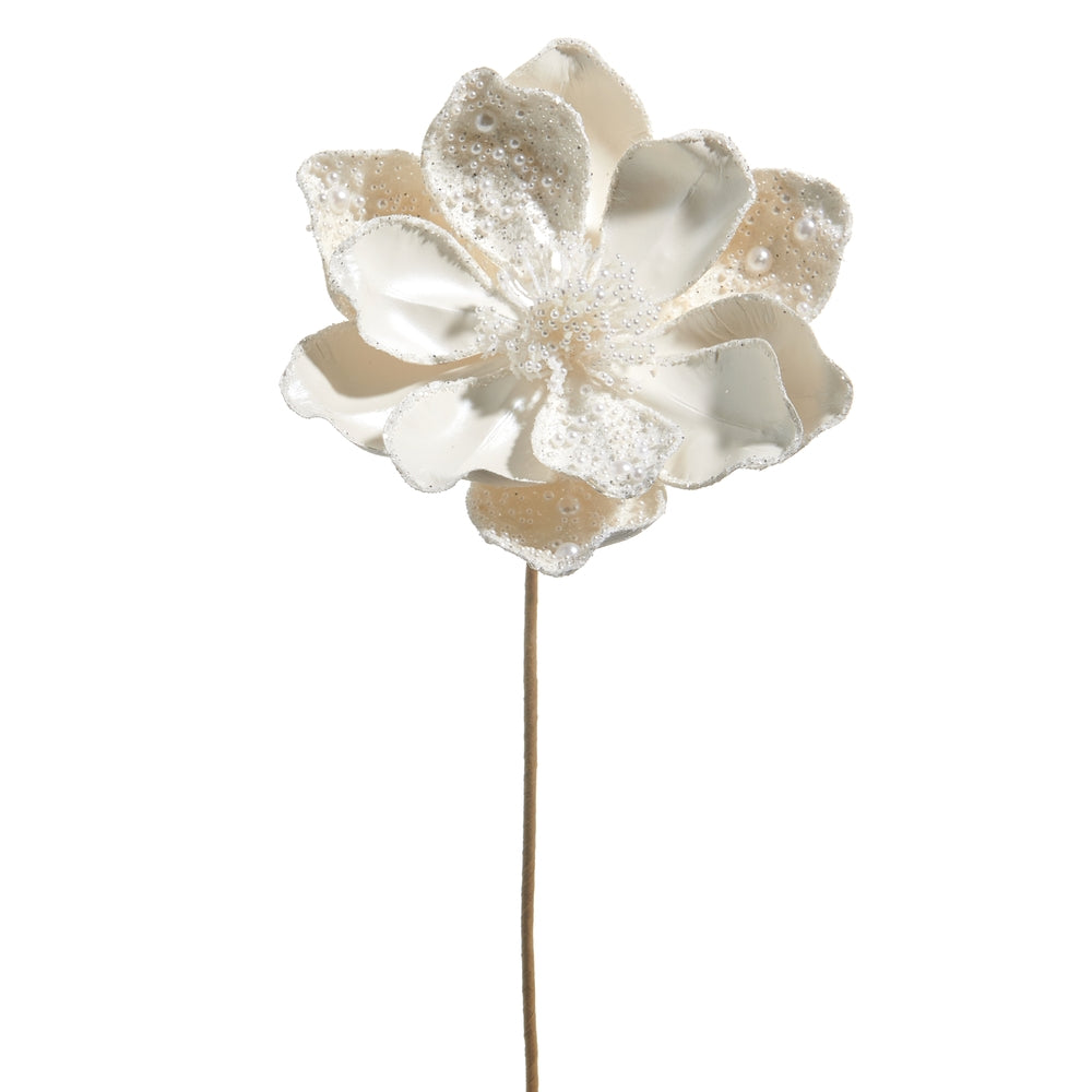 20" Magnolia con Perlas