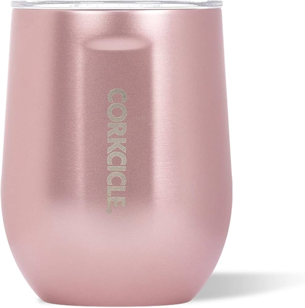 Stemless Rose Metallic 12 oz