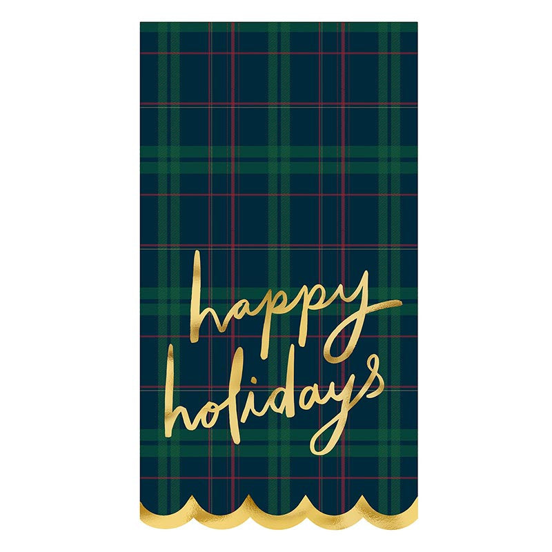 Guest Napkin-Happy Holidays