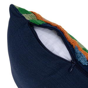 Weatherproof Lumbar Floral  Pillow