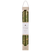 NL Taper Candle Gold Marble
