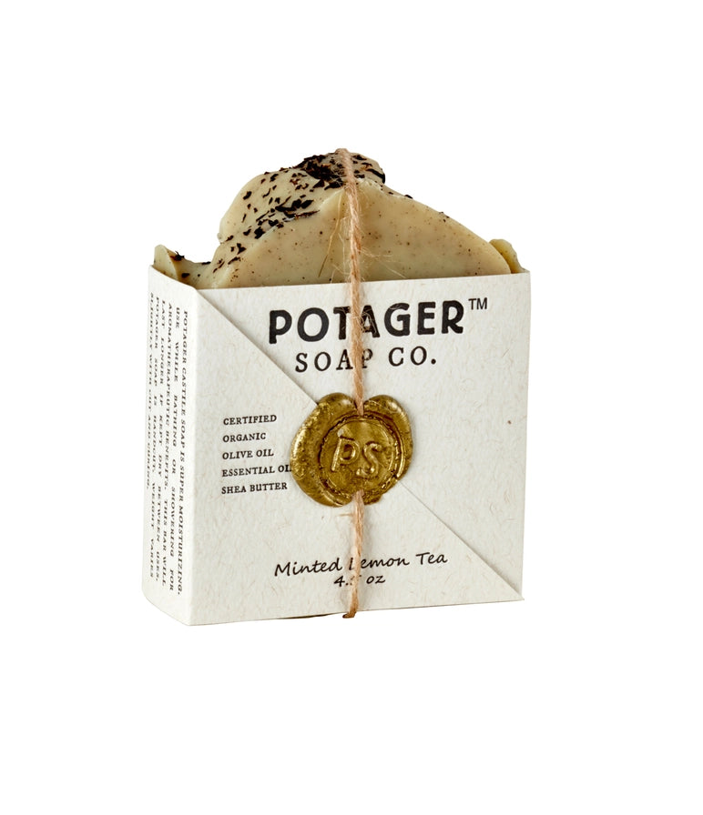 Potager Natural Soap-Minted Lemon