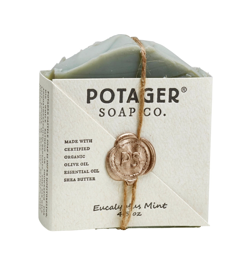 Potager Natural Soap-Eucalyptus Mint