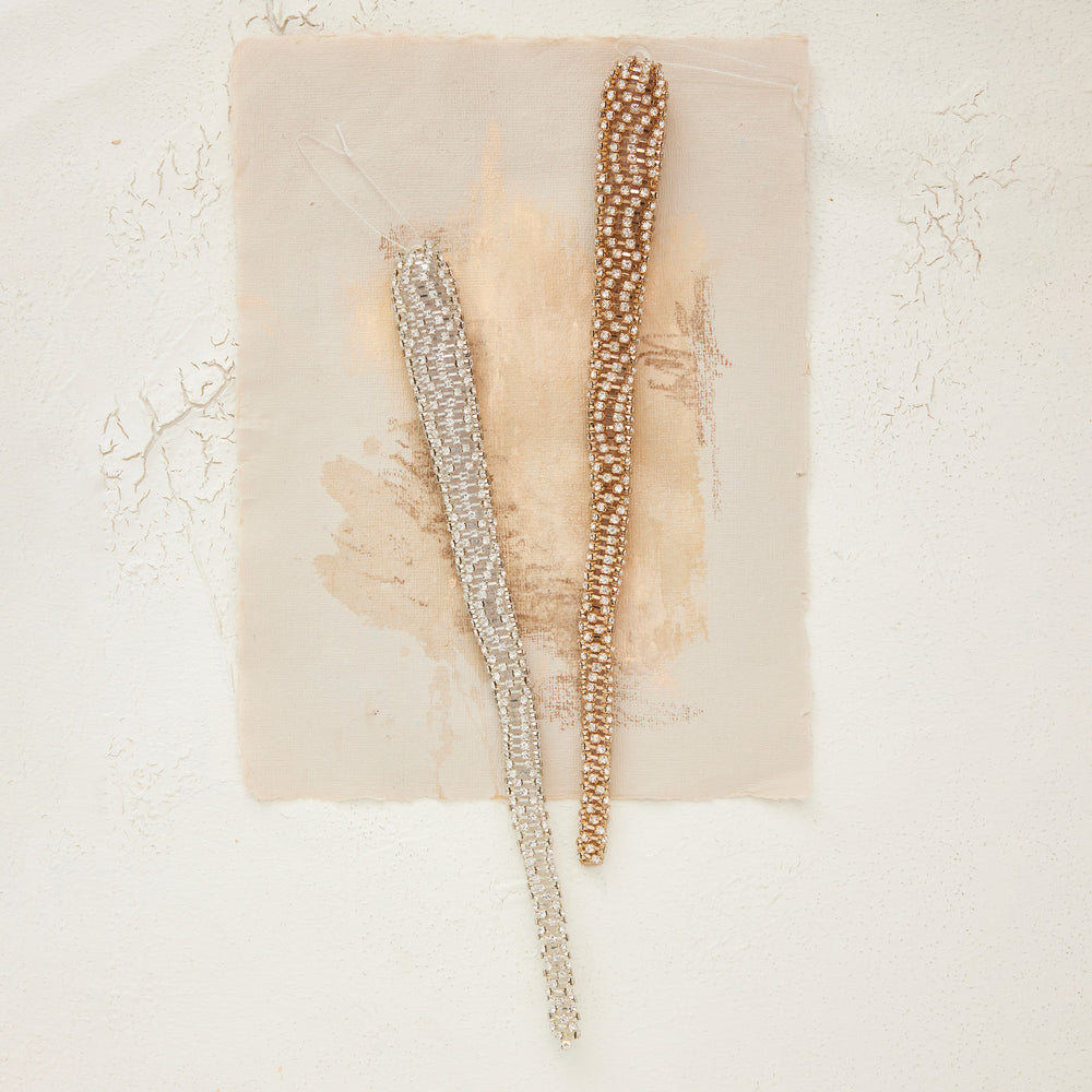 Icicle Ornament 11" Medium Dorado