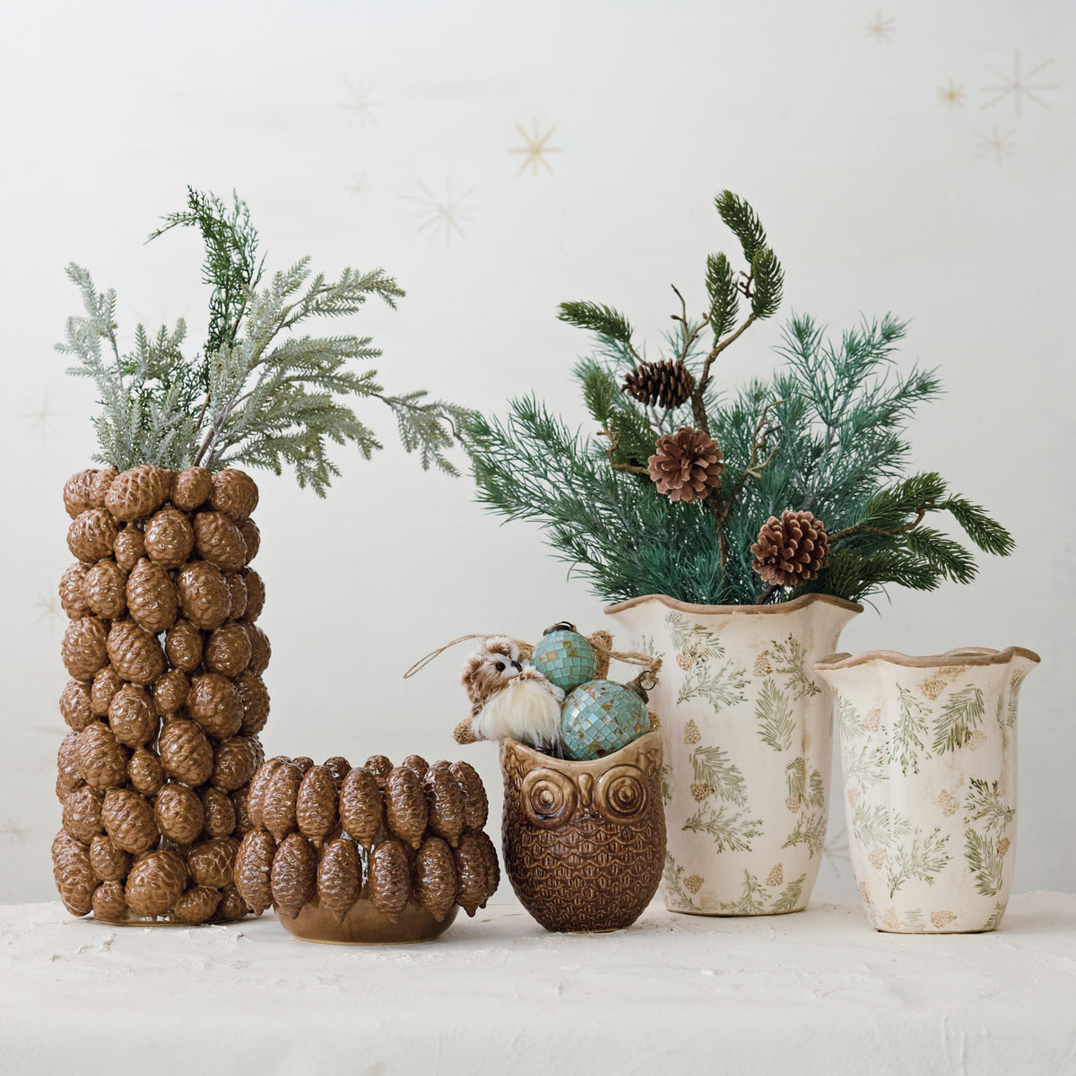 3D Pinecones Planter