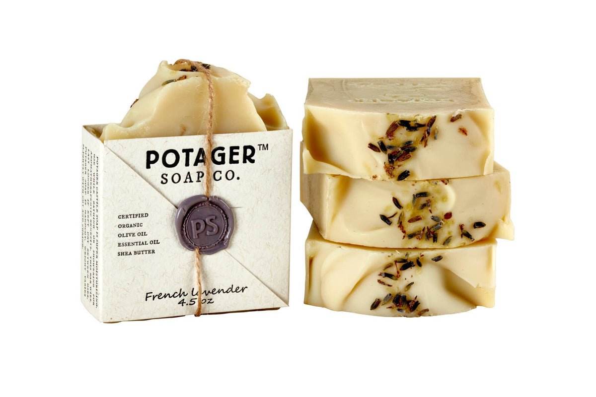 Potager Natural Soap-French Lavender