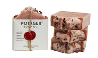 Potager Natural Soap Secret Garden w/Pink Clay