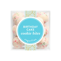 SugarF Birthday Cake Cookie Bites - Small